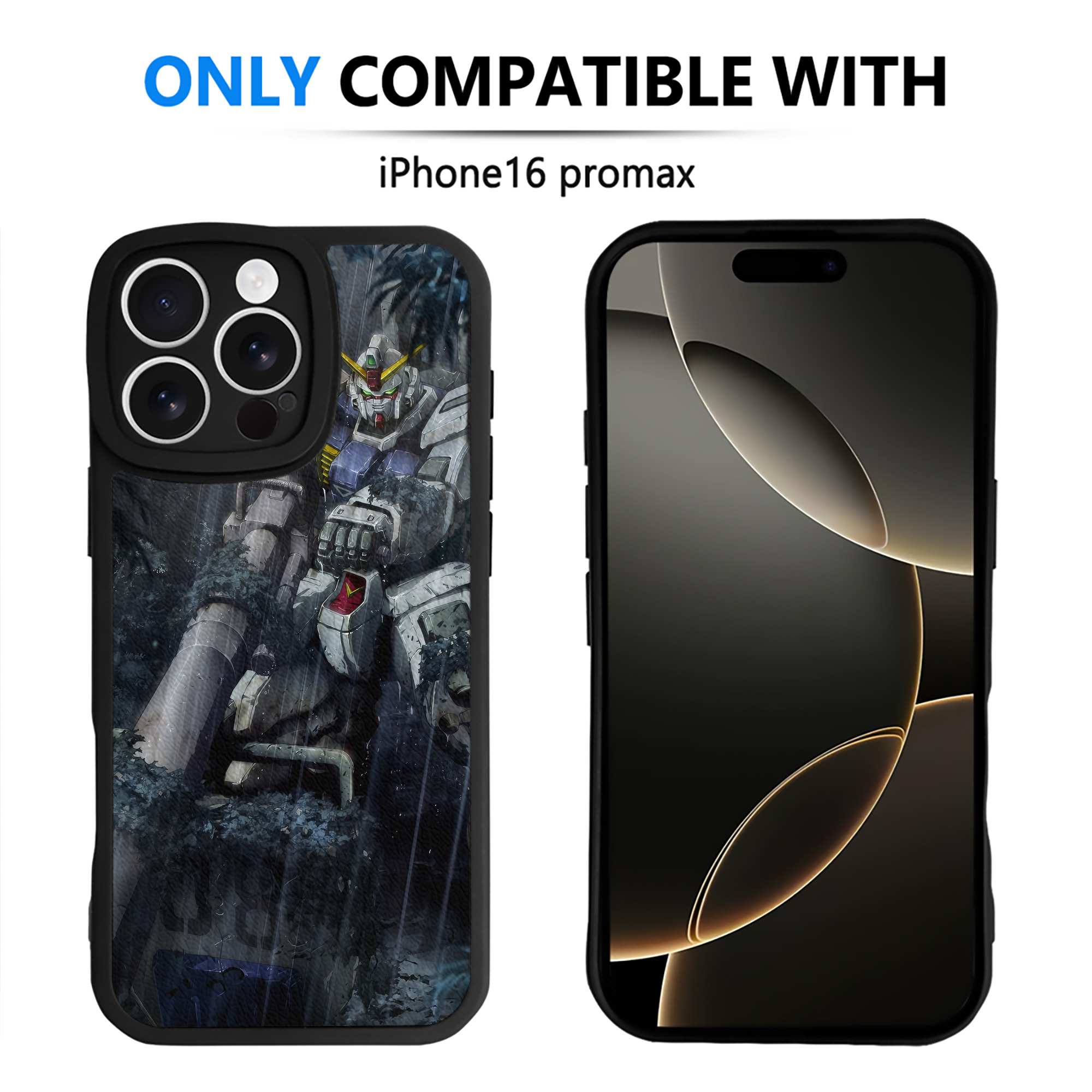 （画像用） 機動戦士ガンダム Mobile Suit Gundam 【iPhone 16シリーズ対応】シリコンスマホケース（レザー調） 材質：シリコン